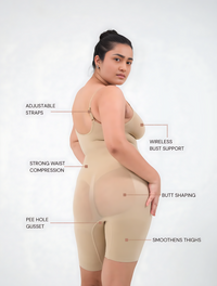 Mid Thigh Bodysuit Bodyshaper