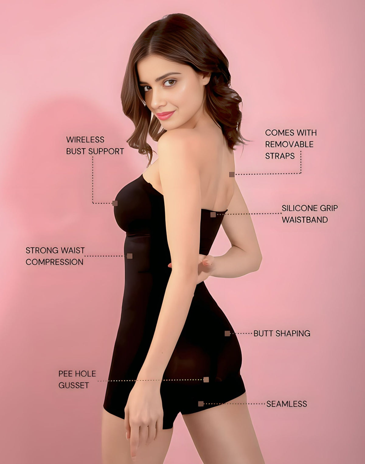 Strapless Multi-Way Bodysuit