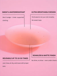 Reusable Adhesive Nipple Covers