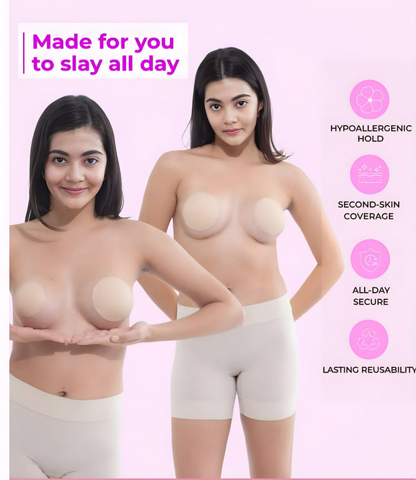Reusable Adhesive Nipple Covers