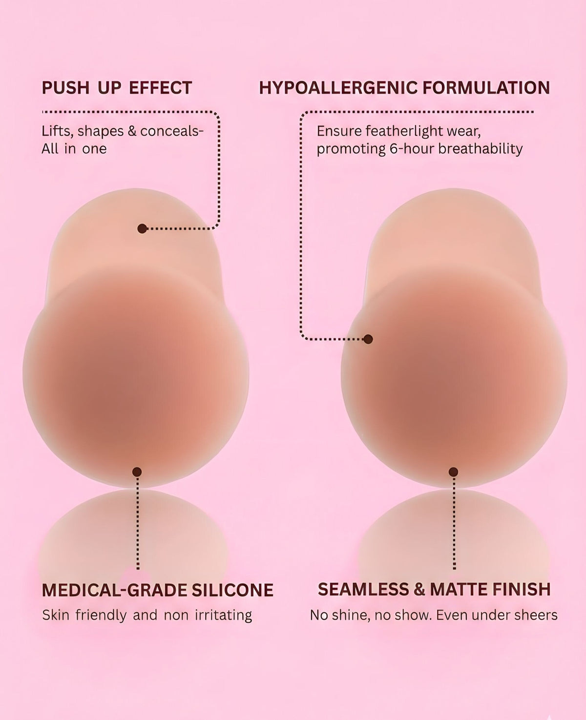 Reusable Breast Lift Bunny Ups