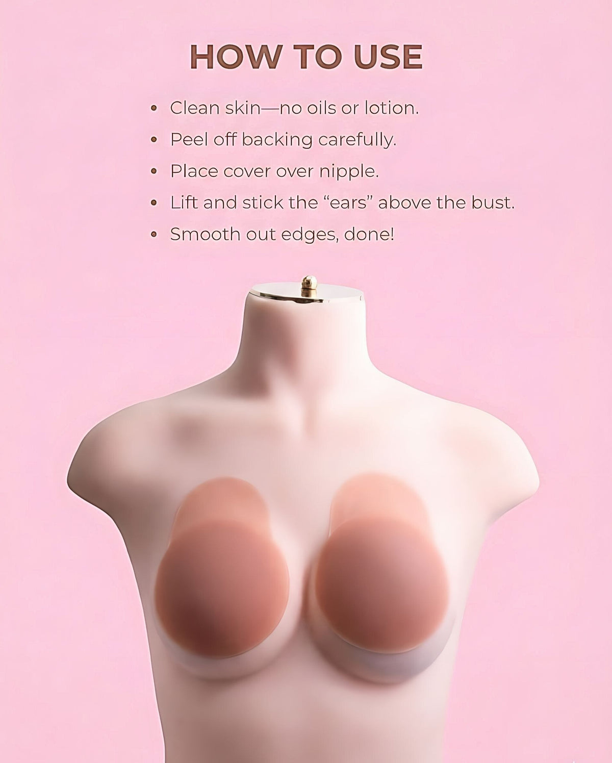 Reusable Breast Lift Bunny Ups